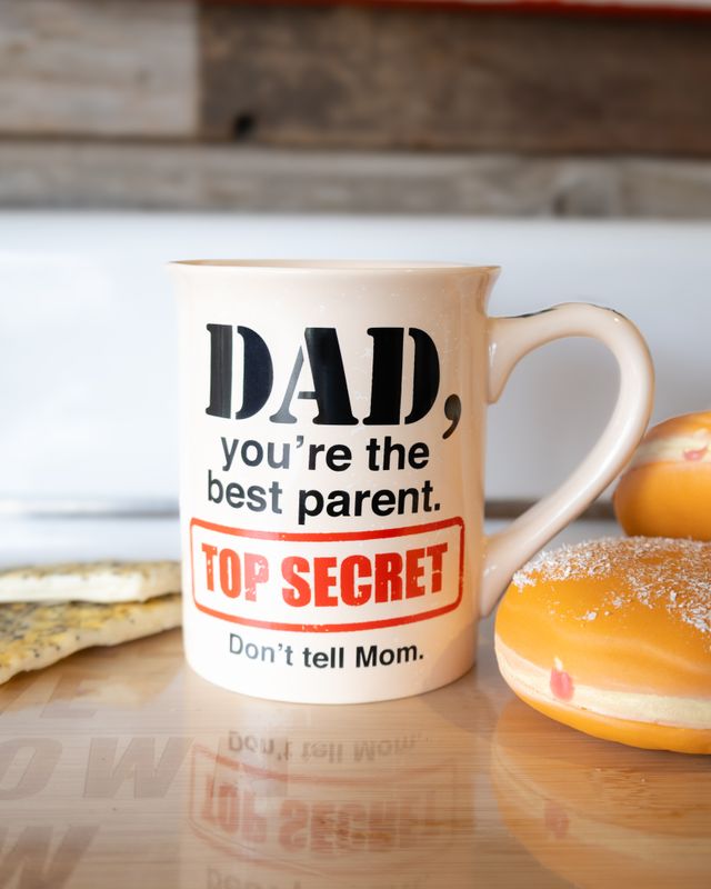 Dad Top Secret Mug