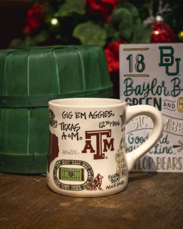 TX A&amp;M Icon Mug