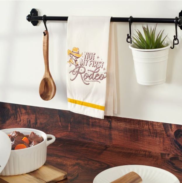 Not My First Rodeo Kitchen Towel
