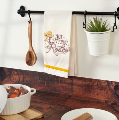 Not My First Rodeo Kitchen Towel