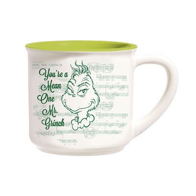 A Mean One Mr Grinch Mug - 18oz