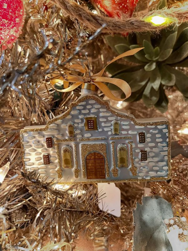 Texan Christmas The Alamo Ornament