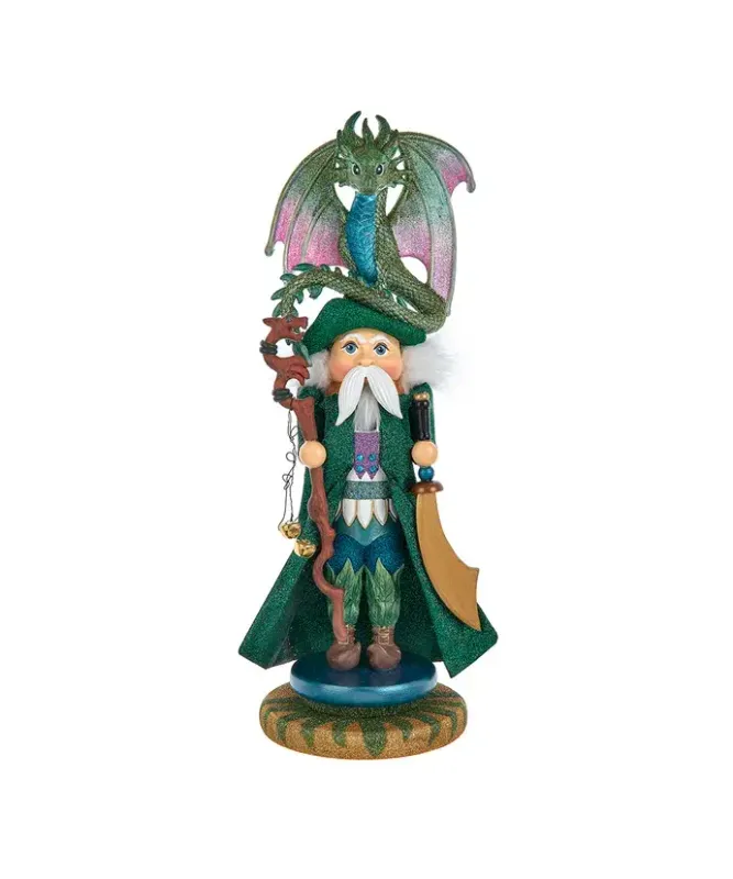Wizard with Dragon Nutcracker