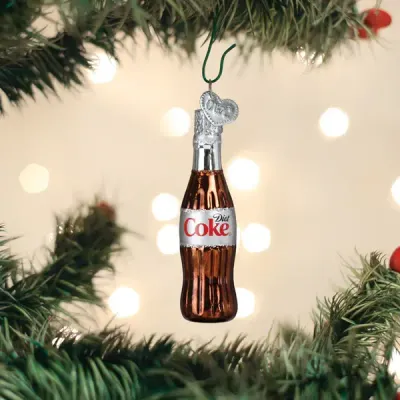 Mini Diet Coke Bottle Gumdrop Ornament
