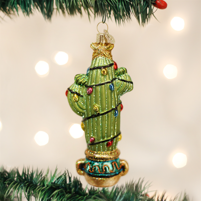 Christmas Cactus Ornament