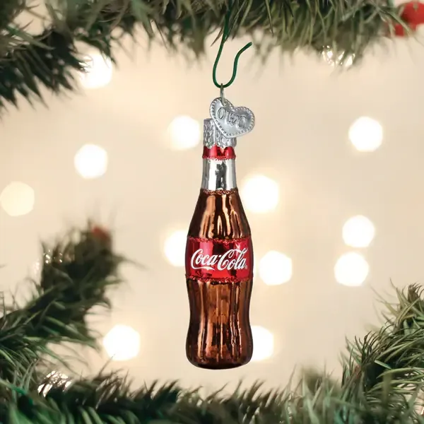 Mini Coca-Cola Bottle Gumdrop Ornament