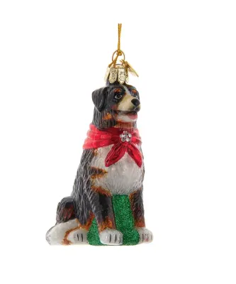 Bernese Mountain Dog with Bandana Ornament