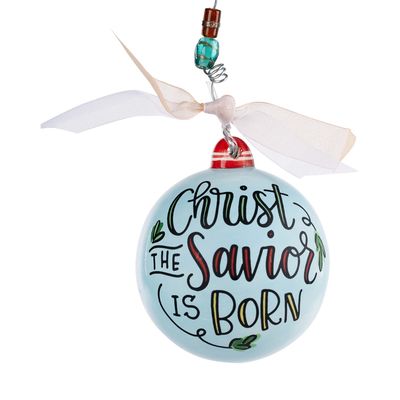 Christ the Savior is Born Ball Ornament