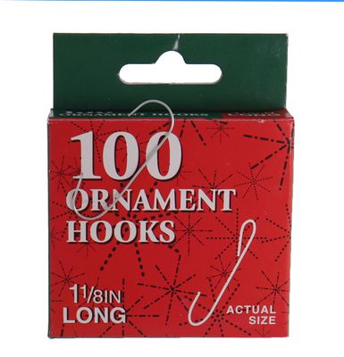 Christmas Ornament Hooks 100-Piece Set