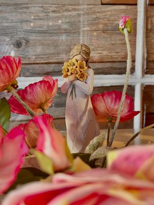 Warm Embrace Sunflower Girl