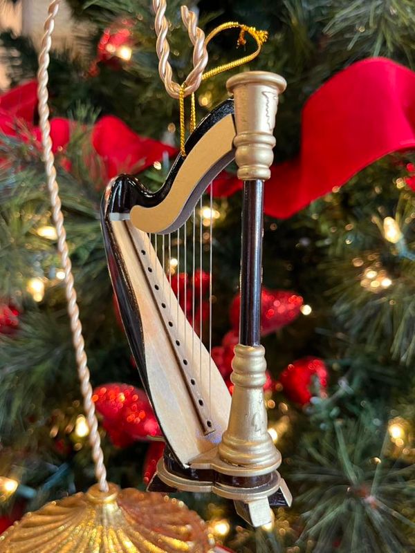 Harp Ornament