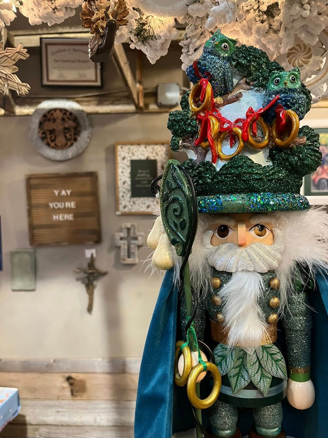 Five Golden Rings Nutcracker