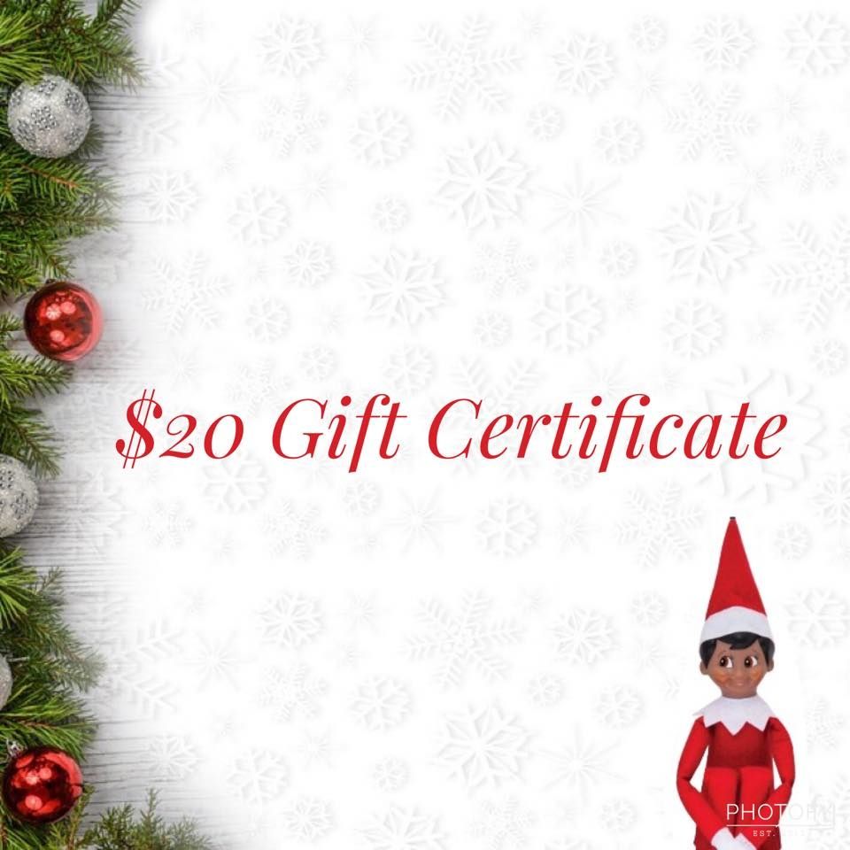 $20 Gift Certificate