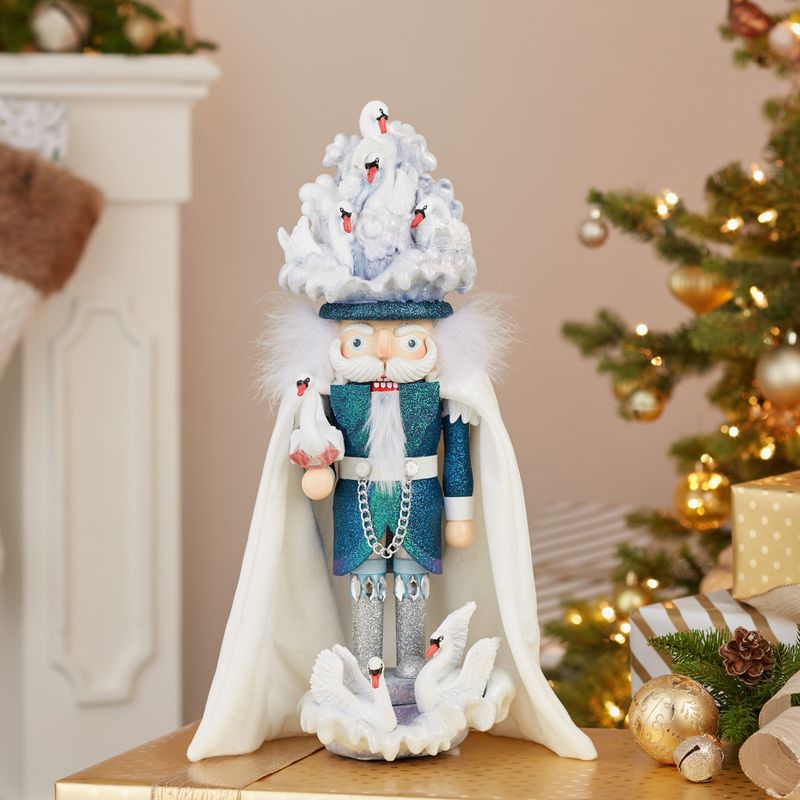 Seven Swans Swimming Nutcracker