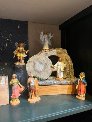 Fontanini LED Resurrection Scene