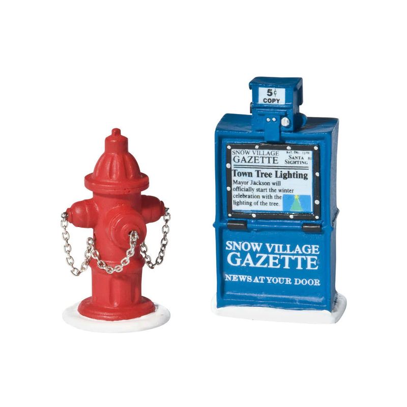 Fire Hydrant And Paper Box