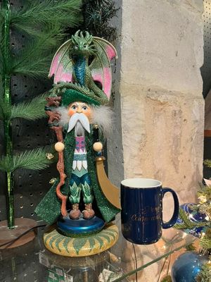 Wizard with Dragon Nutcracker
