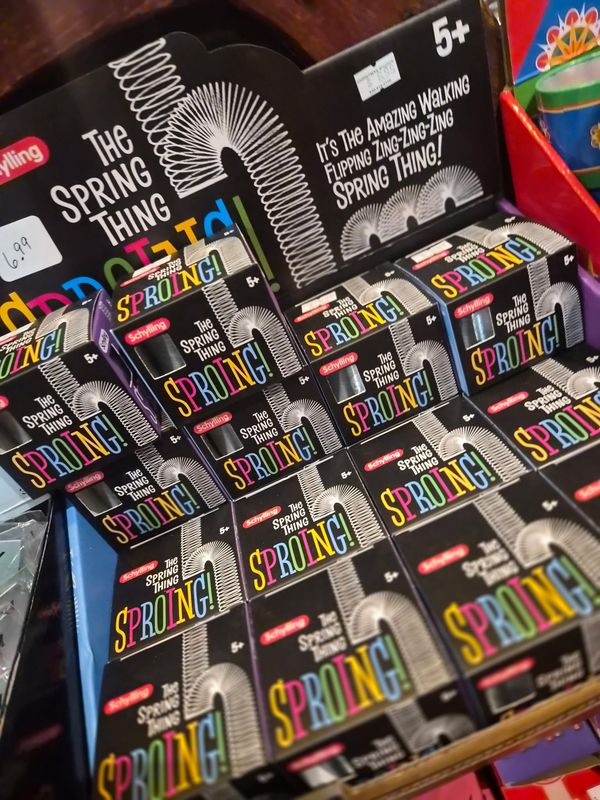 Silver Sproing Slinky