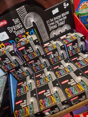 Silver Sproing Slinky