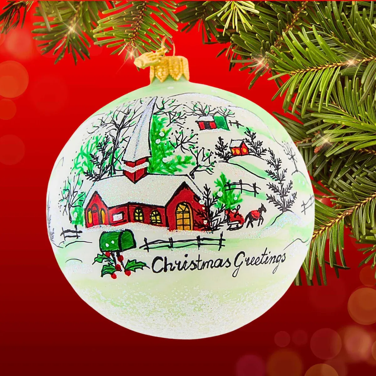 Winter Valley - 4" Ball