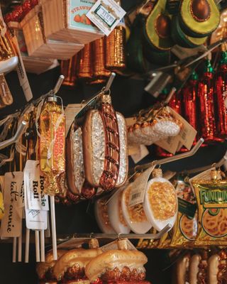 Bratwurst Sandwich Ornament