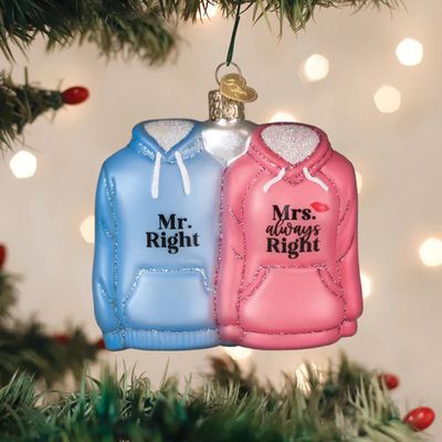 Mr. &amp; Mrs. Hoodies Ornament
