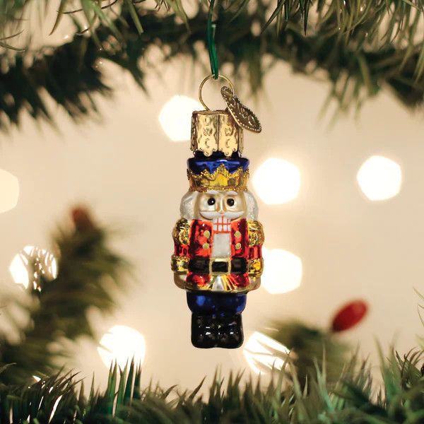 Mini Nutcracker Soldier Gumdrop Ornament
