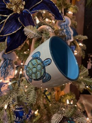 Sea Turtle Beach Mug by Boerne Artist