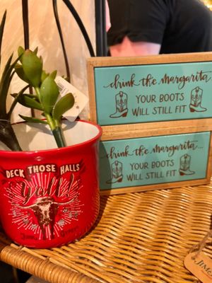Drink the Margarita Box Sign