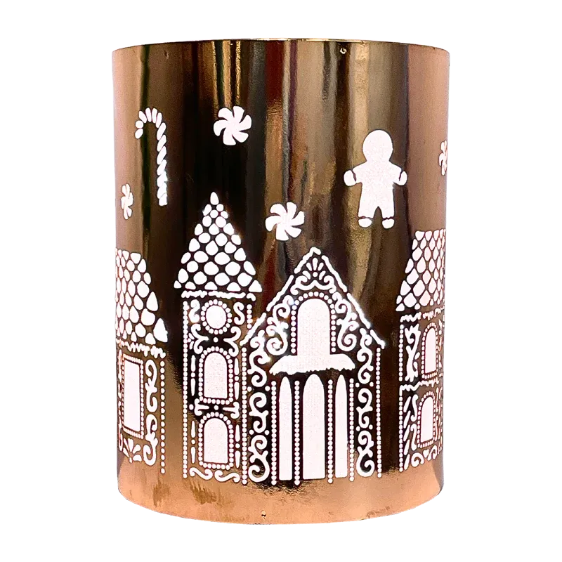 Gingerbread House Shade