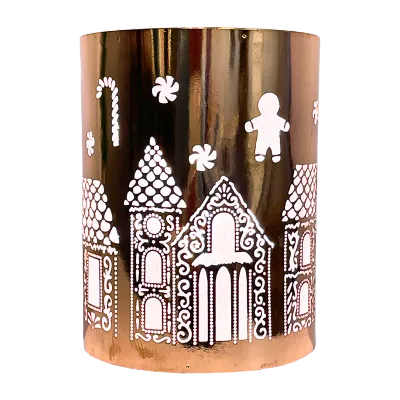 Gingerbread House Shade