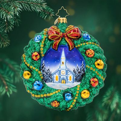 Sacred Harmony Wreath Ornament