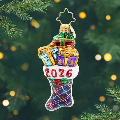 2026 Stacked Holiday Joy Gem Ornament