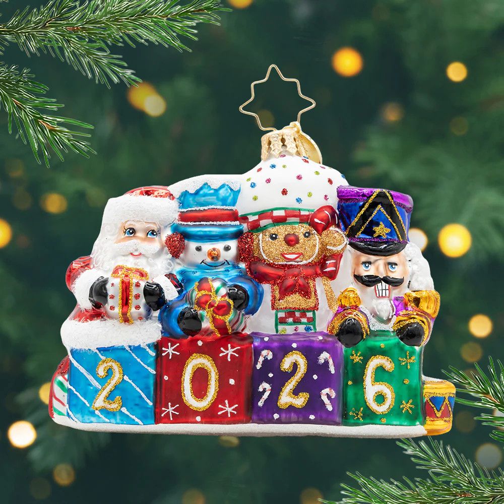 Stacking Up the Cheer Gem Ornament