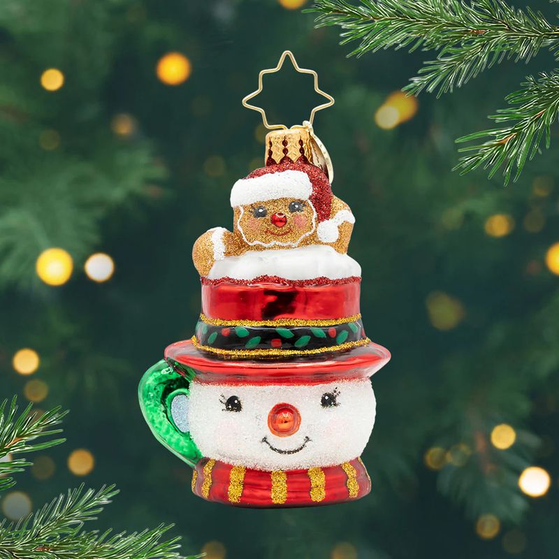 Hot Cocoa Delight Gem Ornament