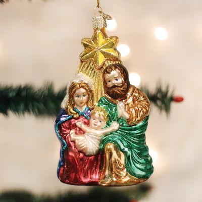 Holy Family With Star Ornament