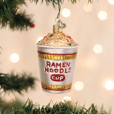 Ramen Noodle Cup Ornament
