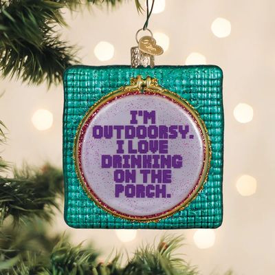 I'm Outdoorsy... Ornament