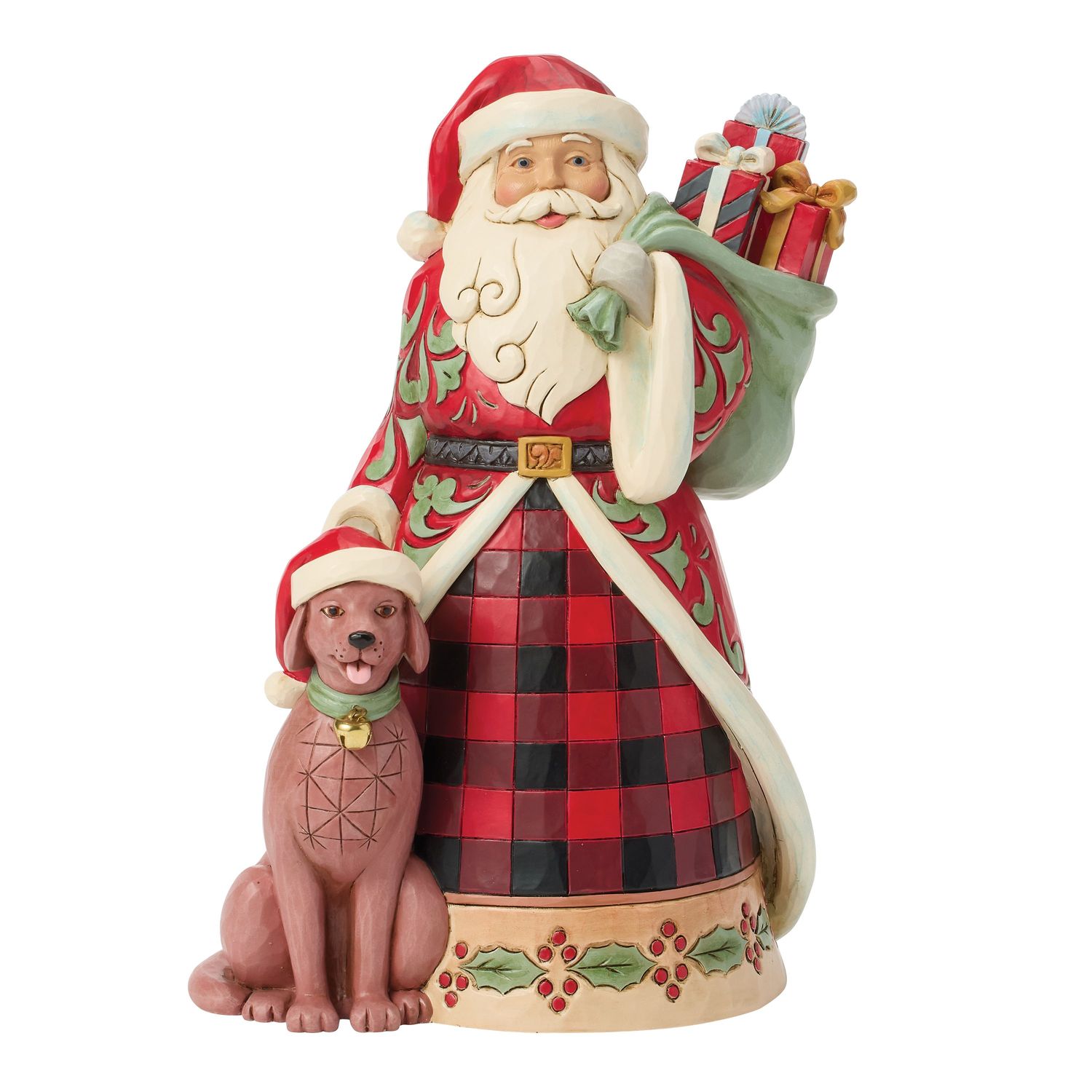 "Santa's Companion" Highland Glen Santa with Dog