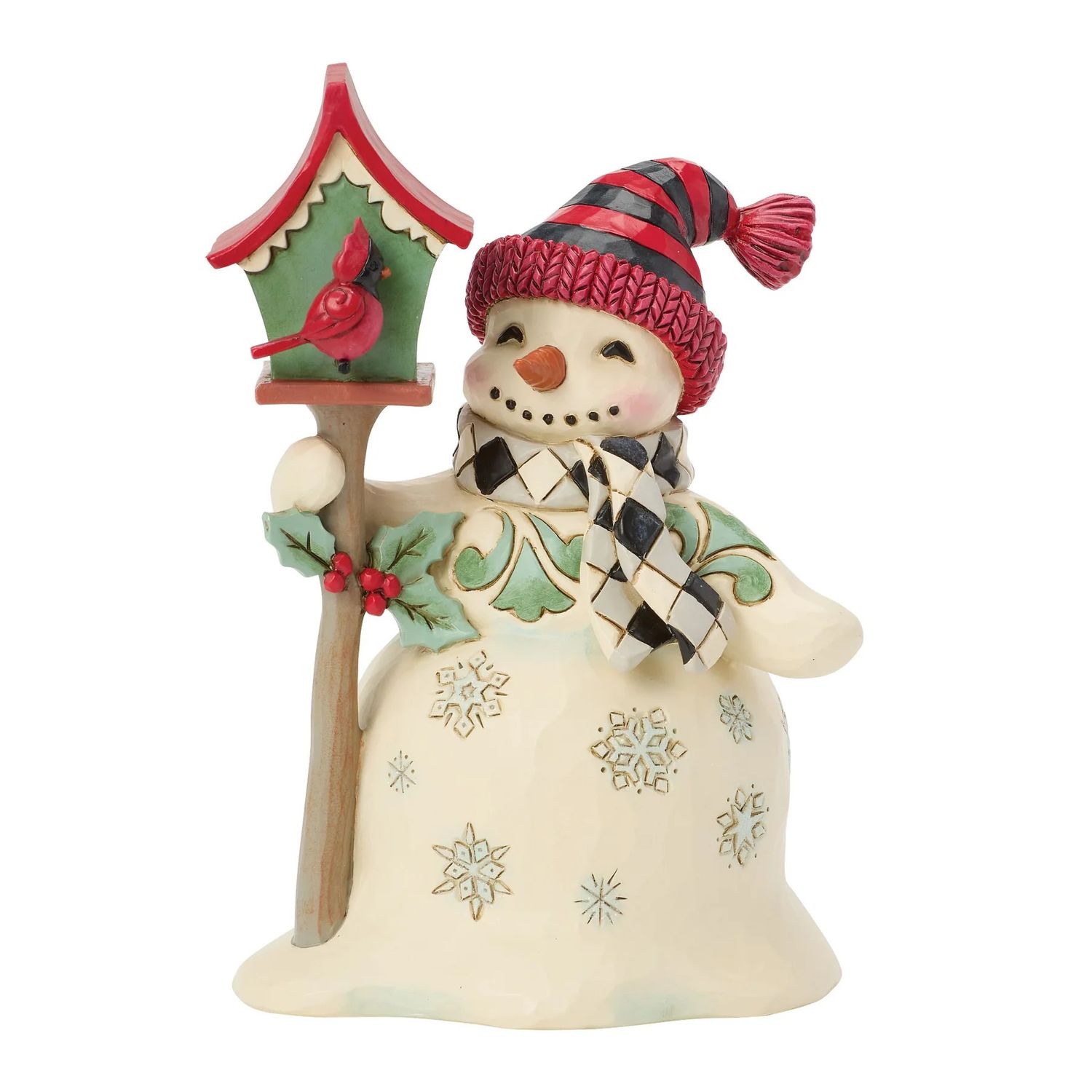 "Birdie, It's Cold Outside!" Highland Glen Snowman
