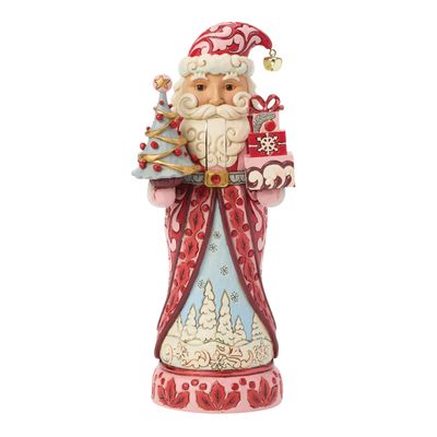 "Heart of the Holidays" Red Santa Nutcracker
