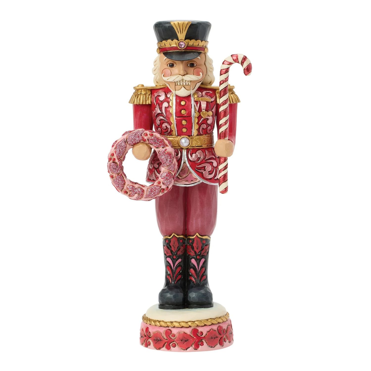 "Candy Cane Guard" Toy Soldier Nutcracker