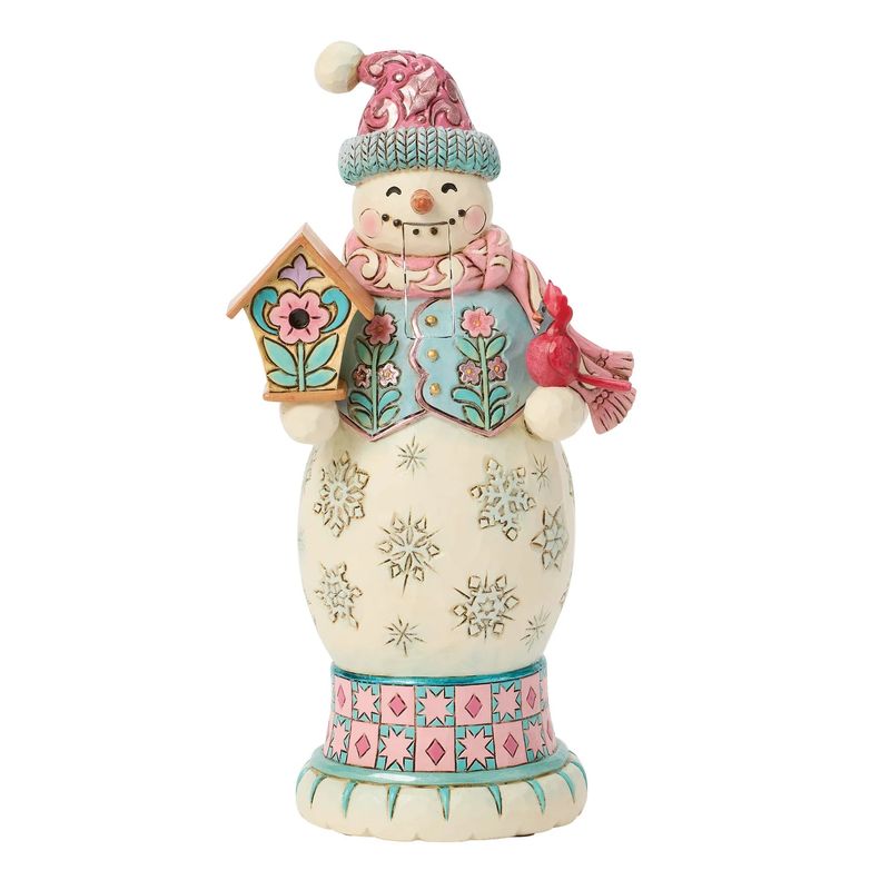 "Cool Friends" Pastel Snowman Nutcracker