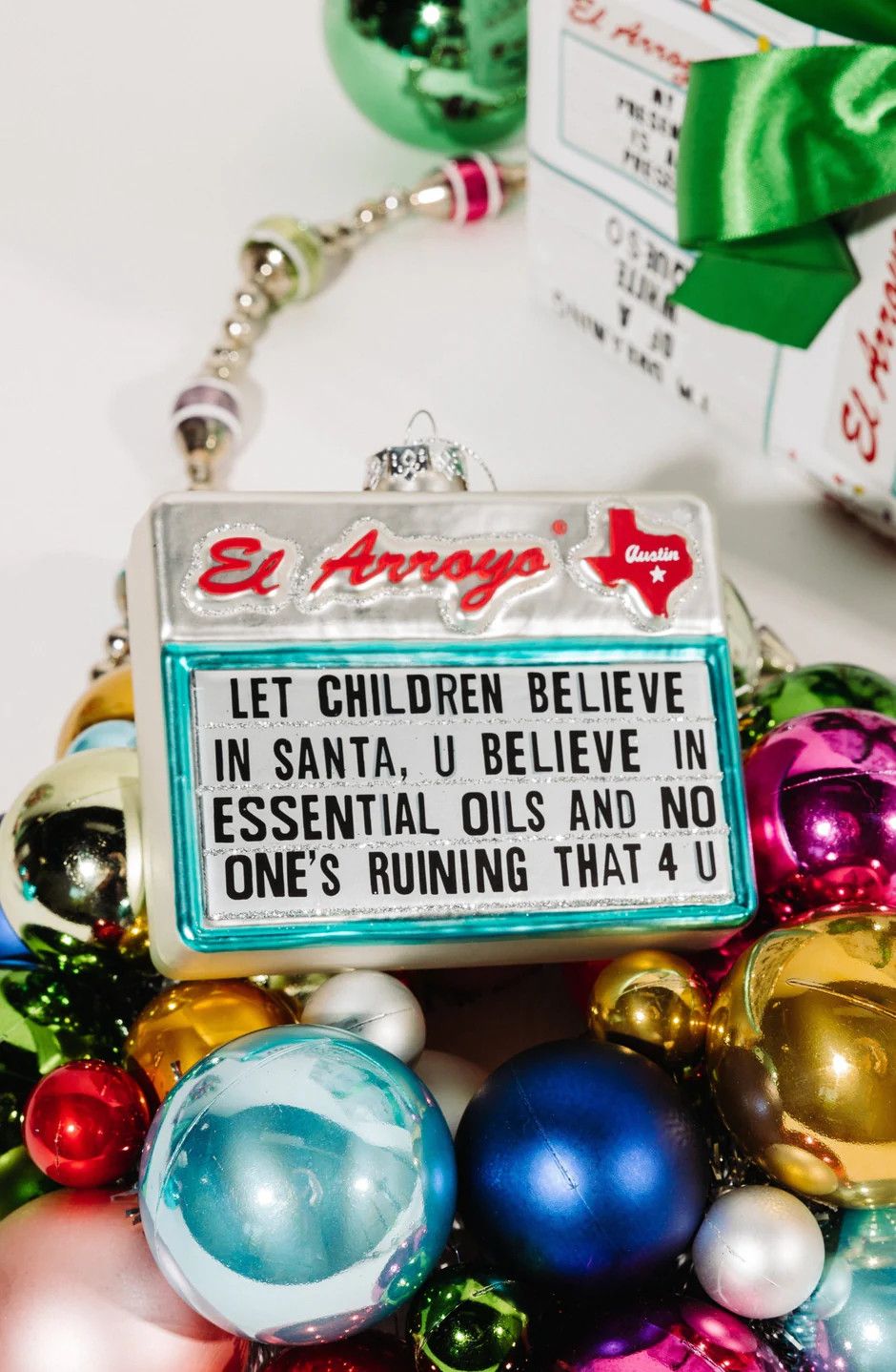 Believe in Santa Ornament