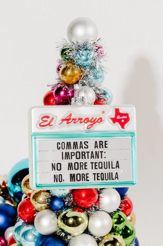 Commas are Important Ornament
