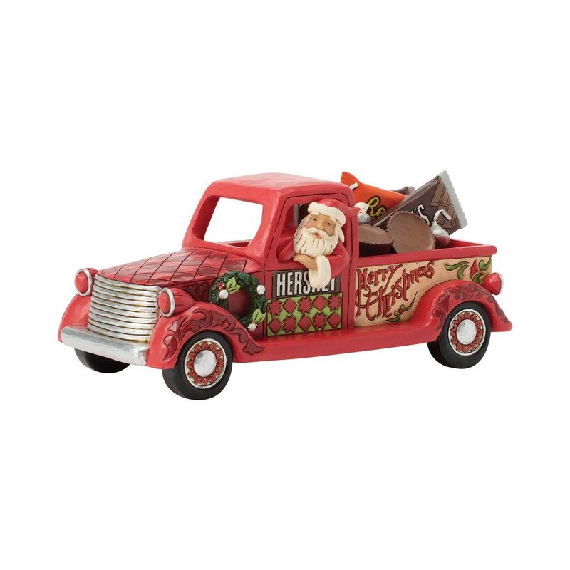 Santa in Truck with Candy