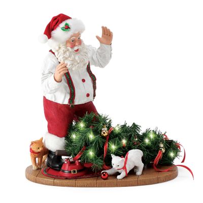 Mischief Santa with Cats