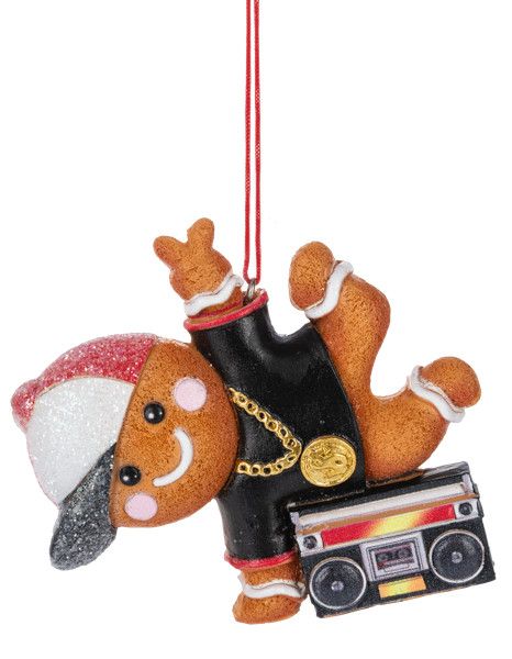 Hip Hop Gingerbread Ornament