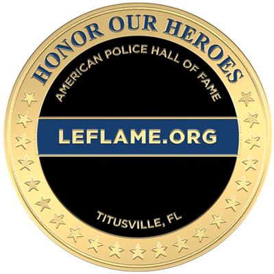 LE Eternal Flame Challenge Coin