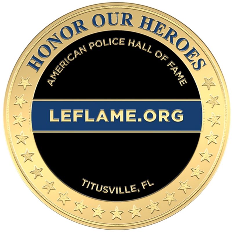 LE Eternal Flame Challenge Coin